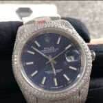 Rolex Datejust 126300 "Iced Out Blue Dial" Premium Clone Edition - Image 3