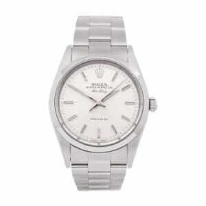 Rolex Air-King Stainless Steel White Dial 14000 Authentic Copy 1:1