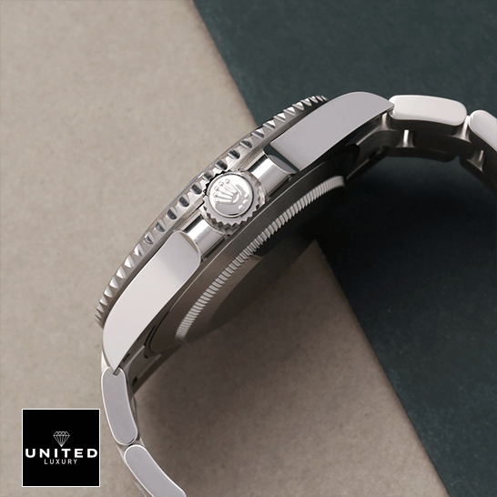 Rolex Submariner 126610LV "Kermit" Exclusive Clone 1:1 rolex submariner date 126610LV replica rightside Rolex Submariner 126610LV Stainless Steel Replica crown / push button