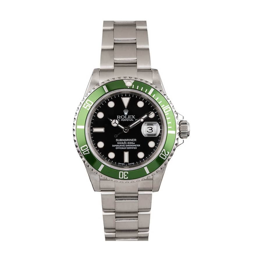 rolex-submariner-date-kermit-16610lv-replica