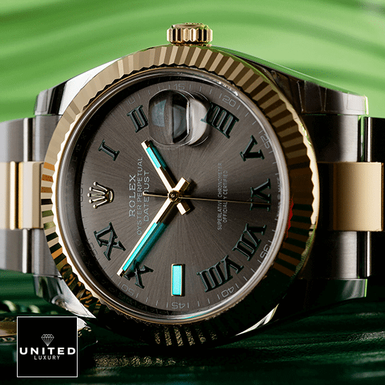 Rolex Datejust Grey Roman Dial 116333-0001 Mirror Clone Quality Rolex Datejust roman grey dial with Luminescent