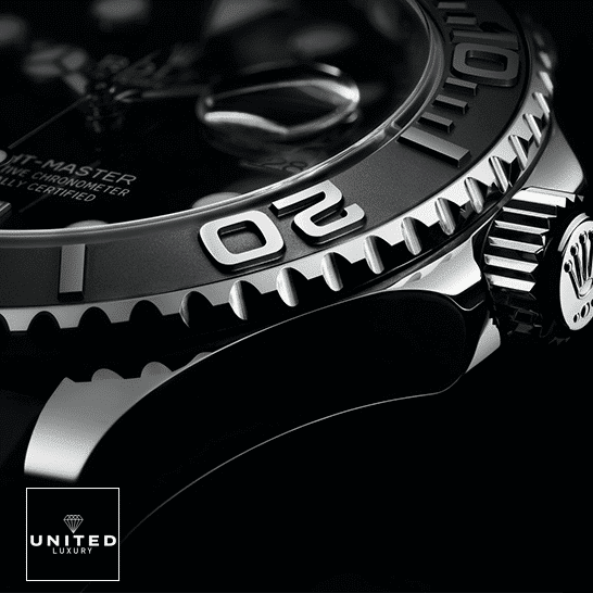 Rolex Yacht-Master 226659 "White Gold" Signature Replica 1:1 Rolex Yacht-Master 226659 Stainless Steel Case Crown Pusher Replica