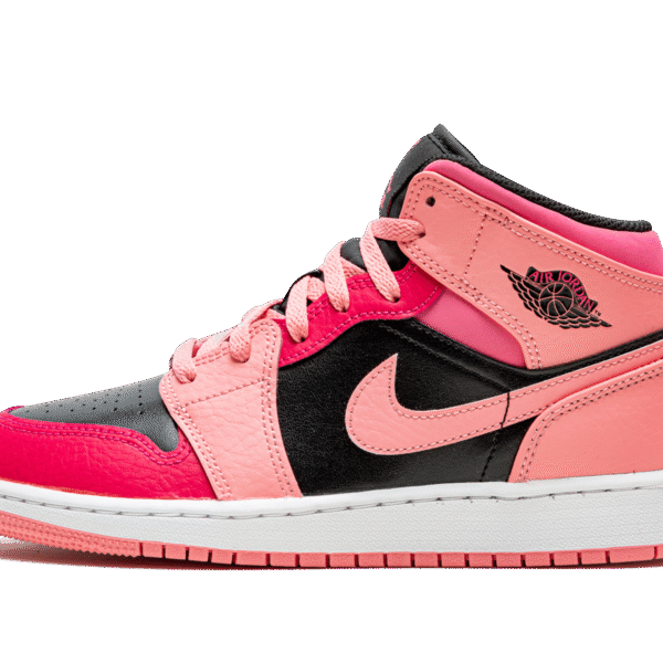 Air Jordan 1 Mid GS "Coral Chalk"