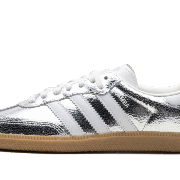 Samba OG WMNS "Silver Metallic Cracked Leather"