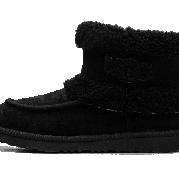 K Ultra Mini Ugg Fluff "Black"