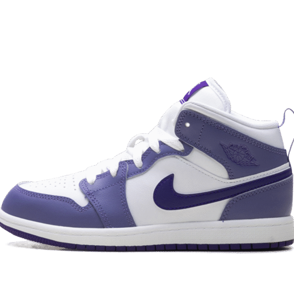 Jordan 1 Mid PS "Dusty Amethyst White Court Purple"