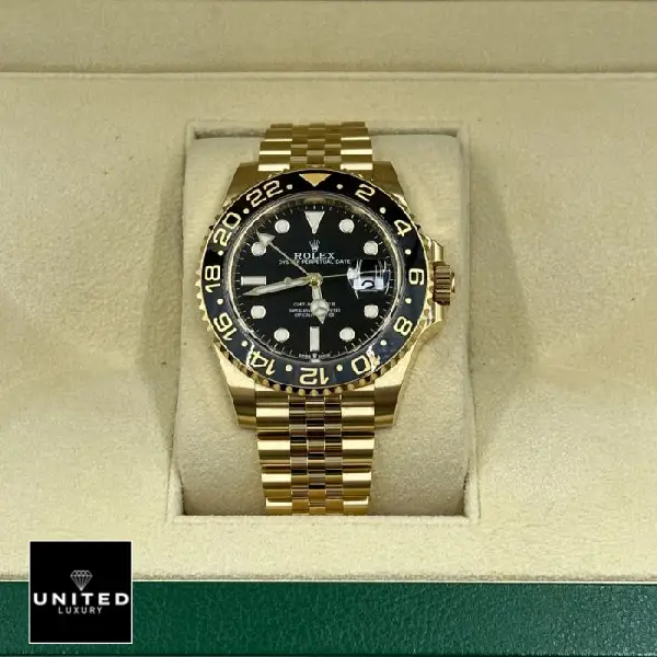 Rolex GMT-Master II 116718LN "Yellow Gold" Authentic Super Replica united Rolex GMT-Master II 116718LN "Yellow Gold" Authentic Super Replica united
