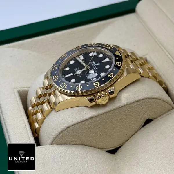 Rolex GMT-Master II 116718LN "Yellow Gold" Authentic Super Replica united1 Rolex GMT-Master II 116718LN "Yellow Gold" Authentic Super Replica united1