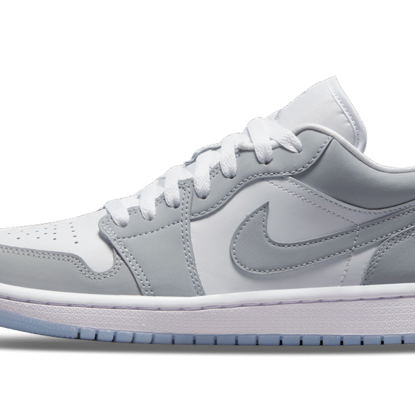AIR JORDAN 1 LOW WMNS "White / Wolf Grey"
