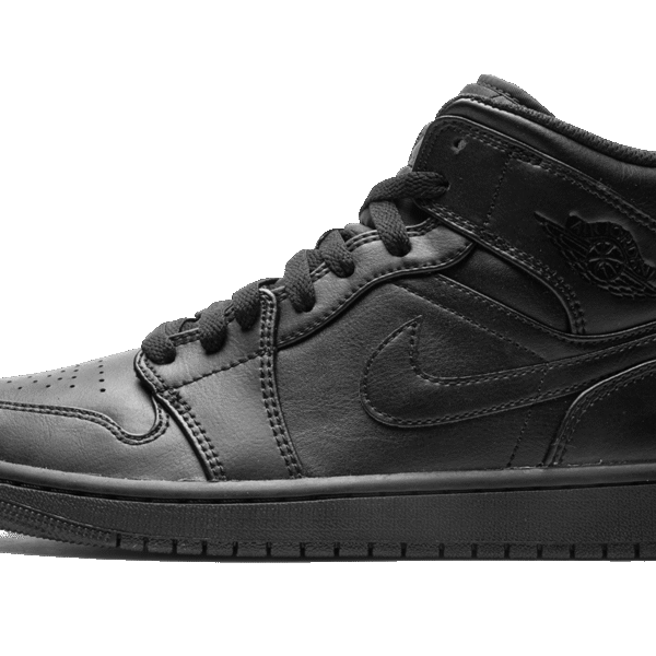 Air Jordan 1 Mid "Triple Black"